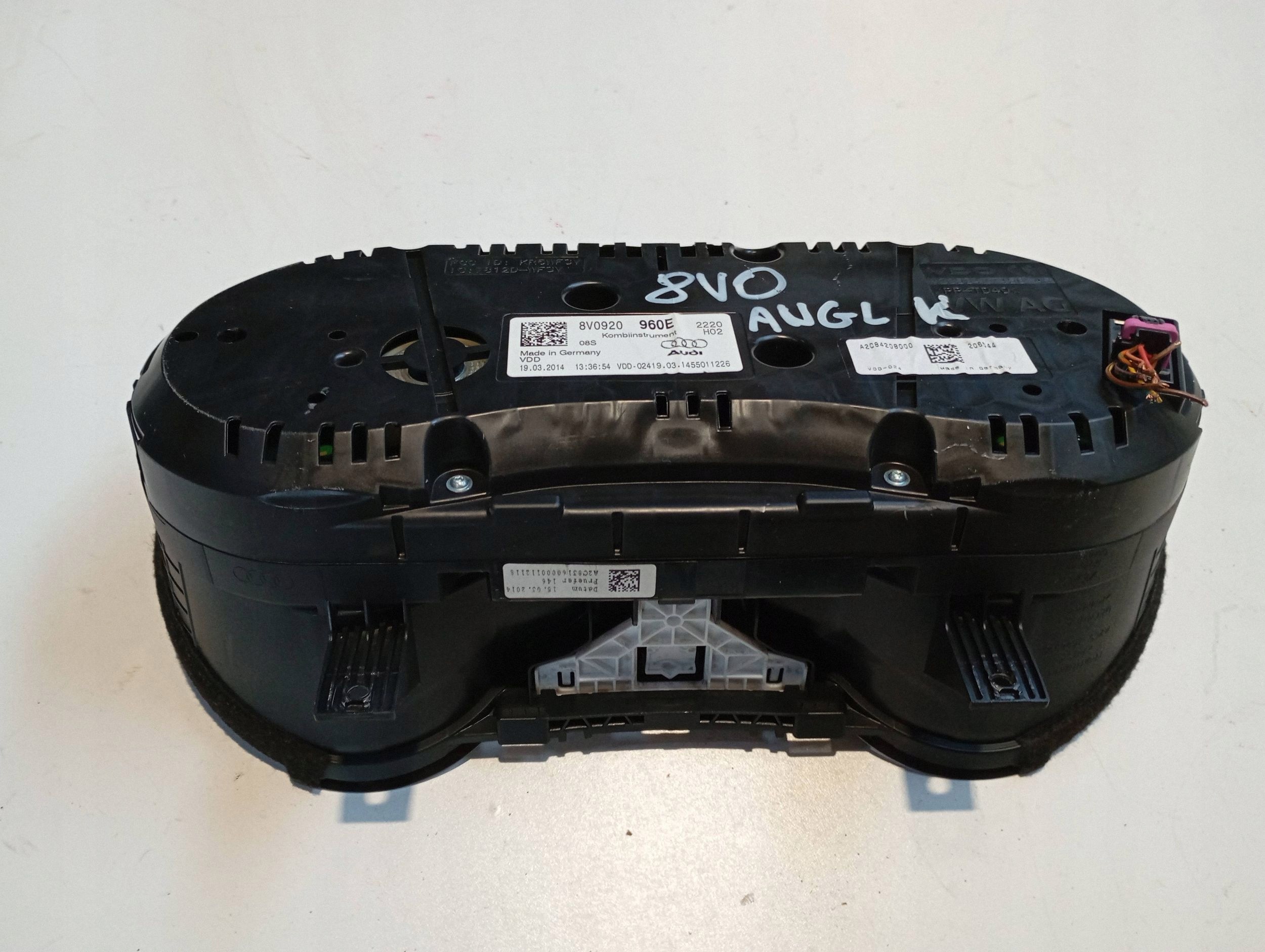 dials AUDI A3 S3 8V 8V0920960E