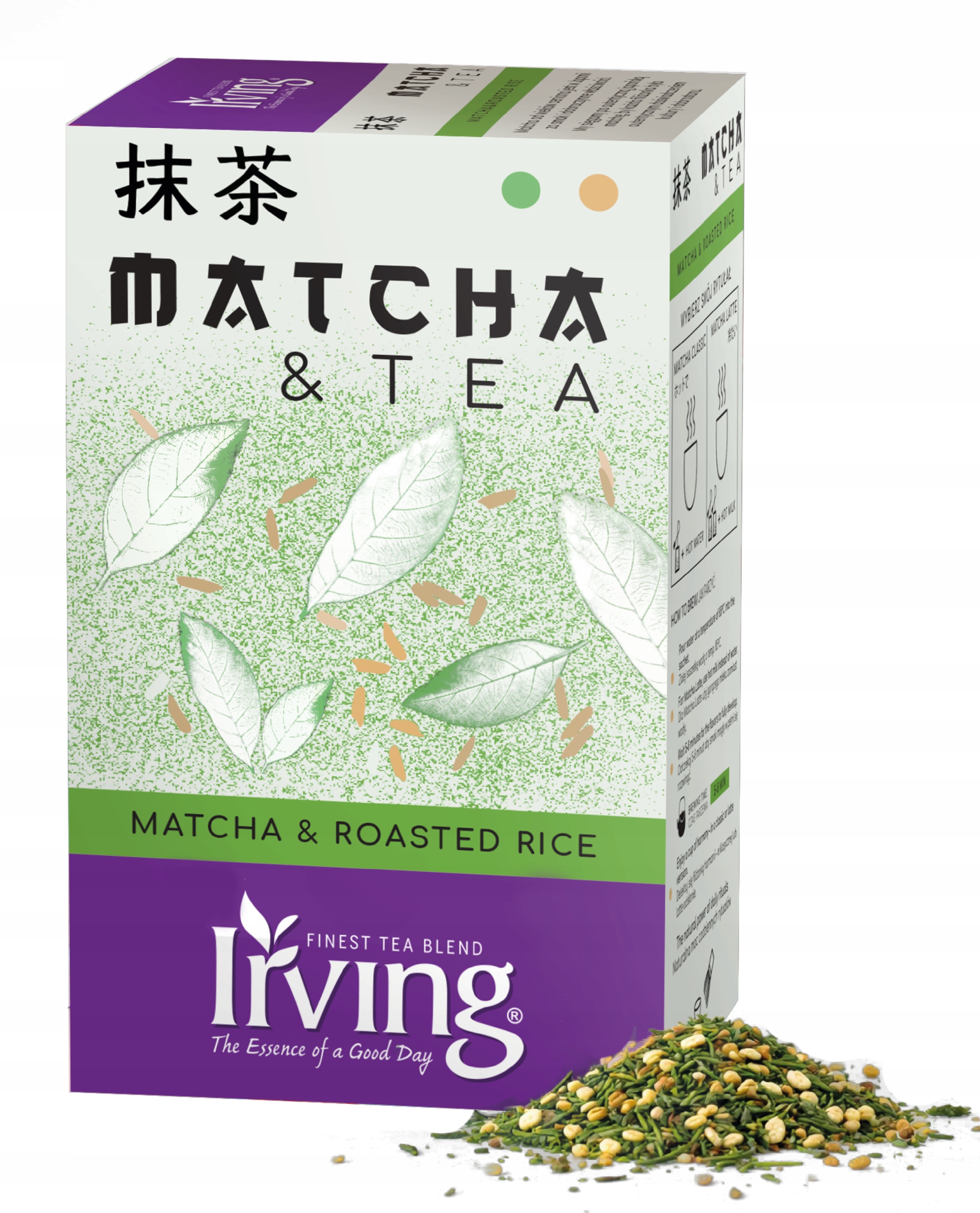 Herbata Azja Matcha Roasted Rice 20kop Irving