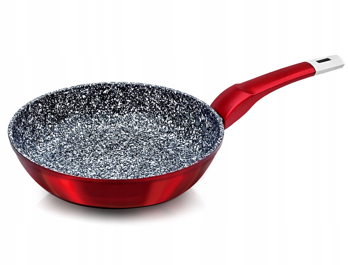 

Patelnia 24CM Marmurowo-ceramiczna Burgund