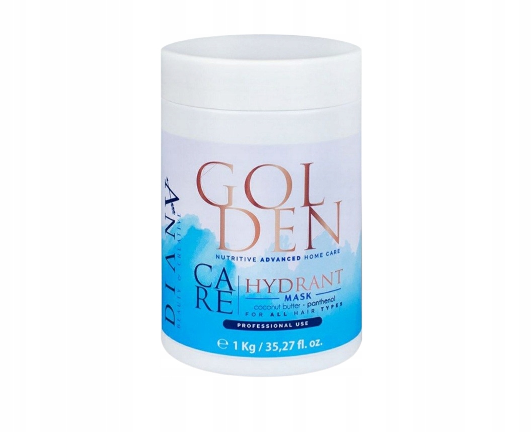 Golden Blue, Maska i Szampon, Nano Złote Proteiny, Keratyna, Blond