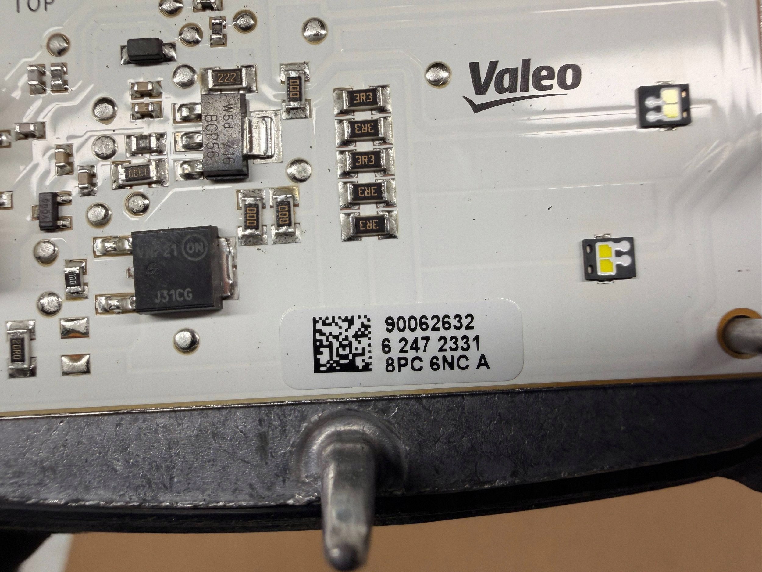 Renault Megane IV control unit LED right 90062632