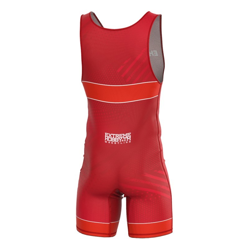 Extreme Hobby Dětský zápasnický trikot Polsko Prime Červený 104