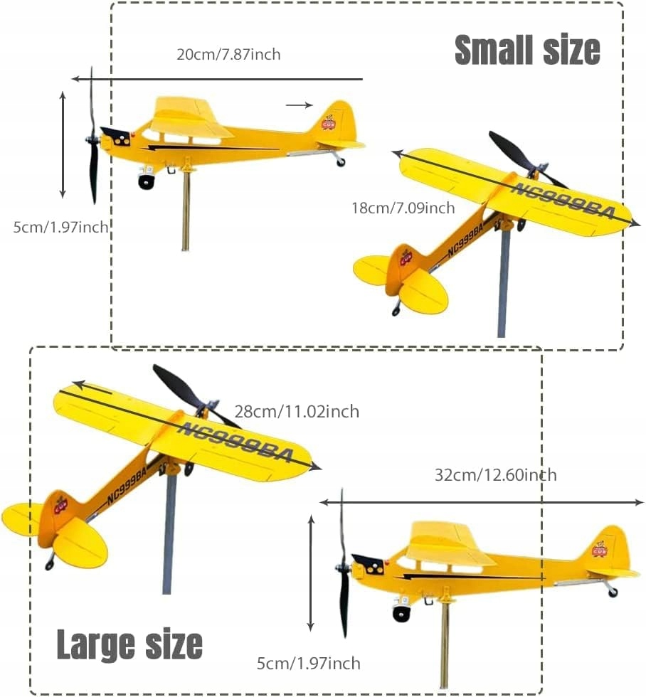 SAMOLOT OGRODOWY DACHOWY WIATROWSKAZ WIATRAK Kod producenta XCY3