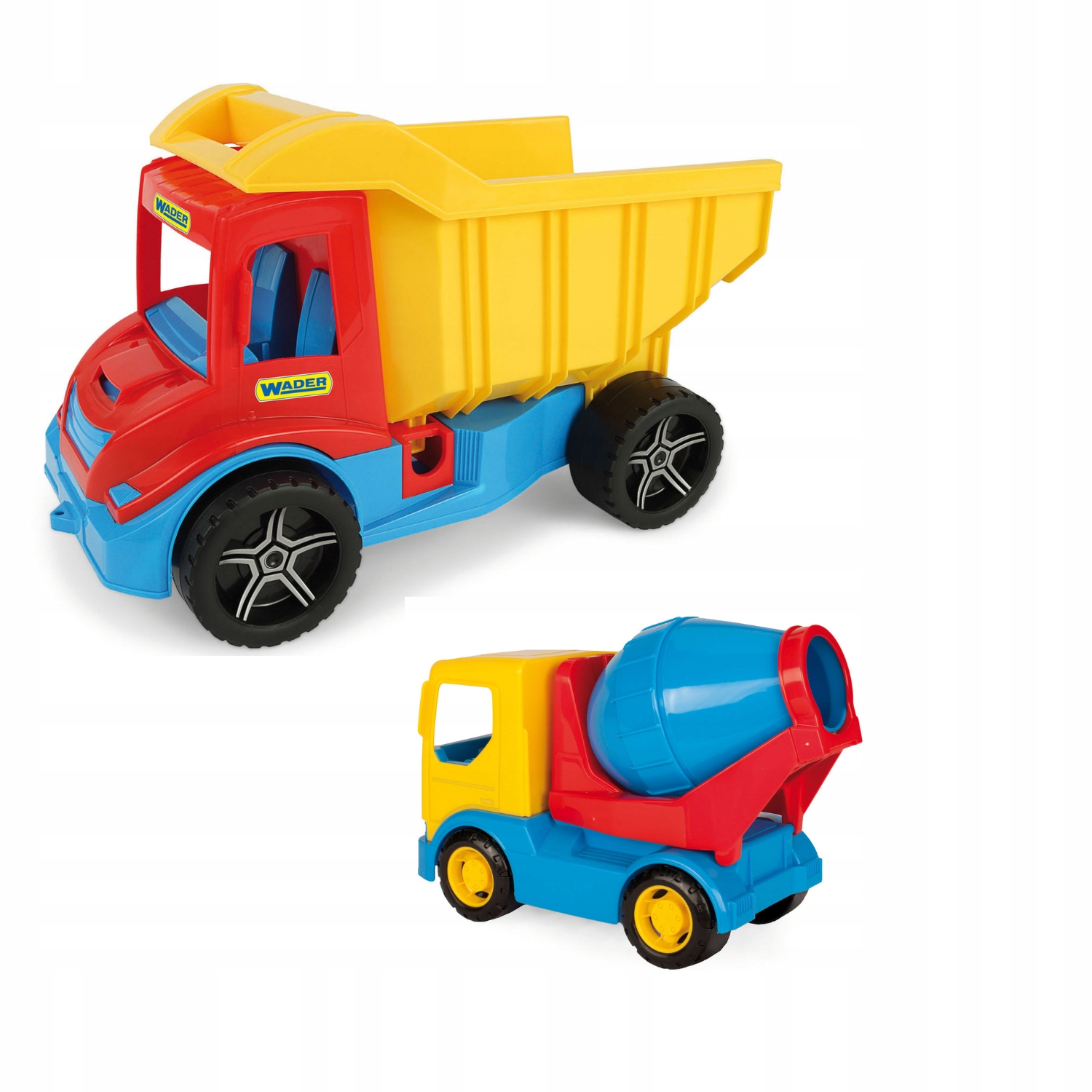 

Multi Truck Wywrotka Z Betoniarką 38cm Wader 32243