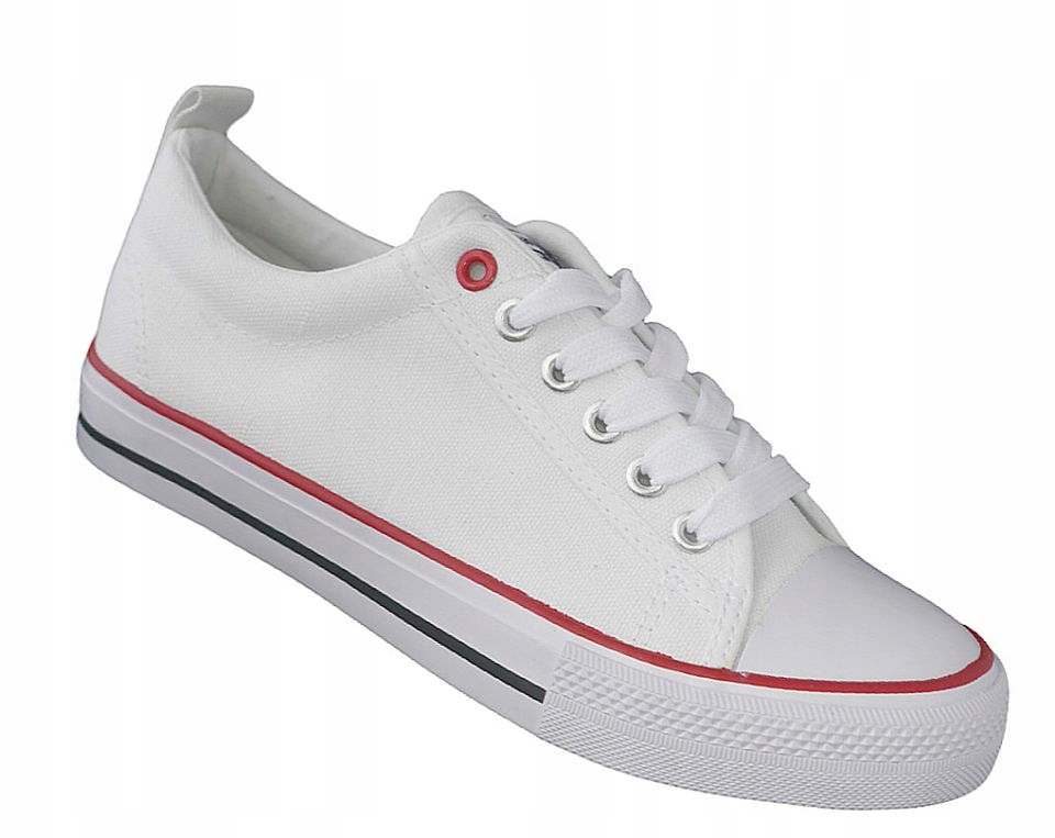 

Trampki Białe Niskie Półtrampki American Gu r. 38