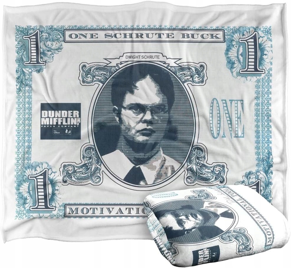 The Office dwight schrute Silky Touch mäkká prikrývka 152 x 127 cm
