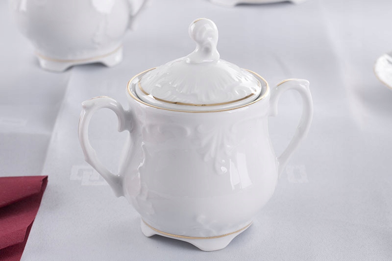 ĆMIELÓW ROCOCO ZŁOTA LINIA Cukiernica 250 ml 3604 Marka PFP Ćmielów i Chodzież