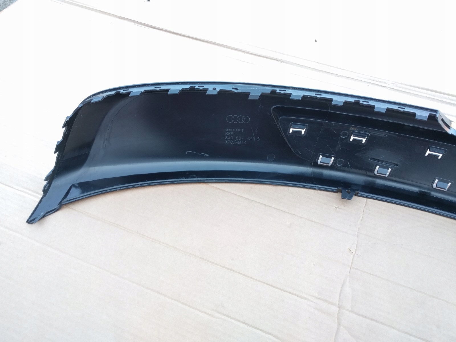 accessories spoiler diffuser Audi TT S-Line TTS 8J0
