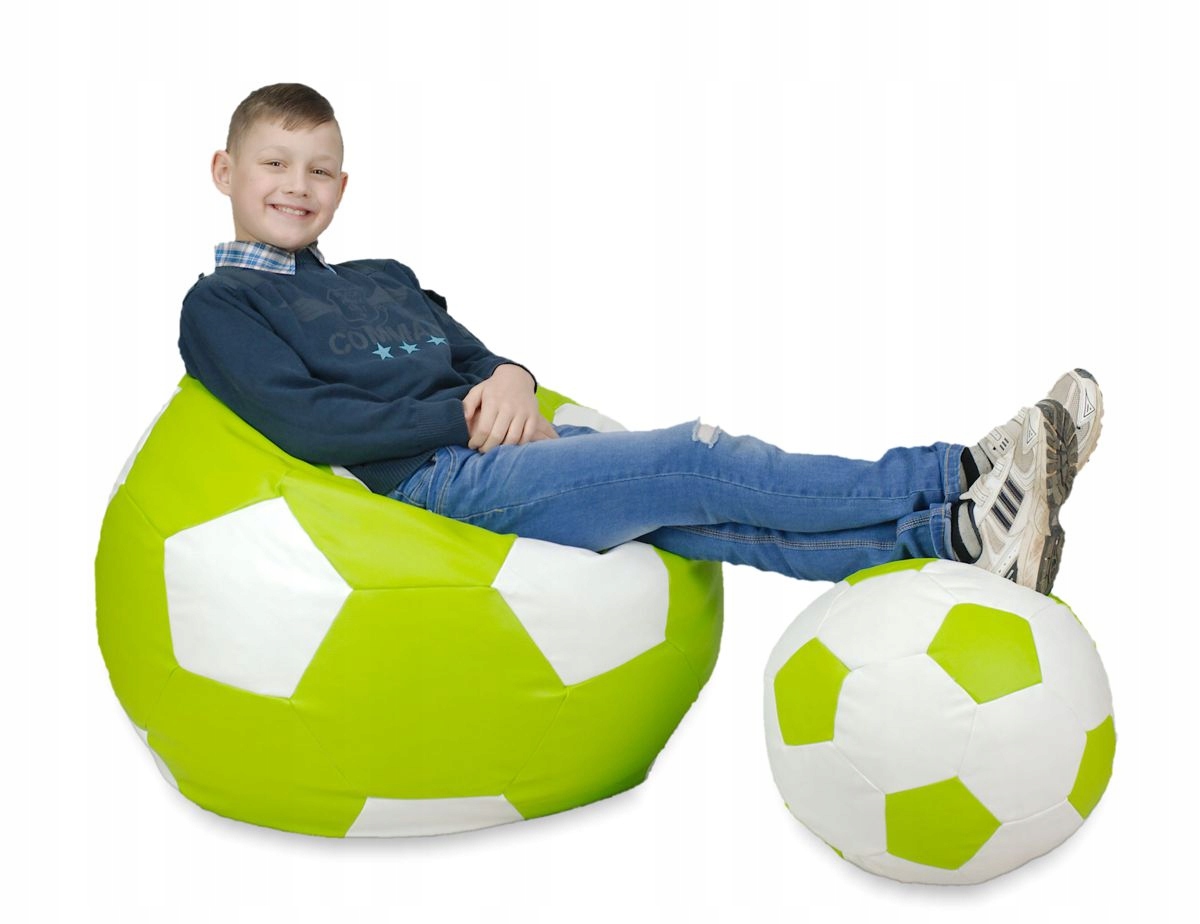 

Nieubijająca Pufa 300L 80cm XL Z Podnóżkiem Egato