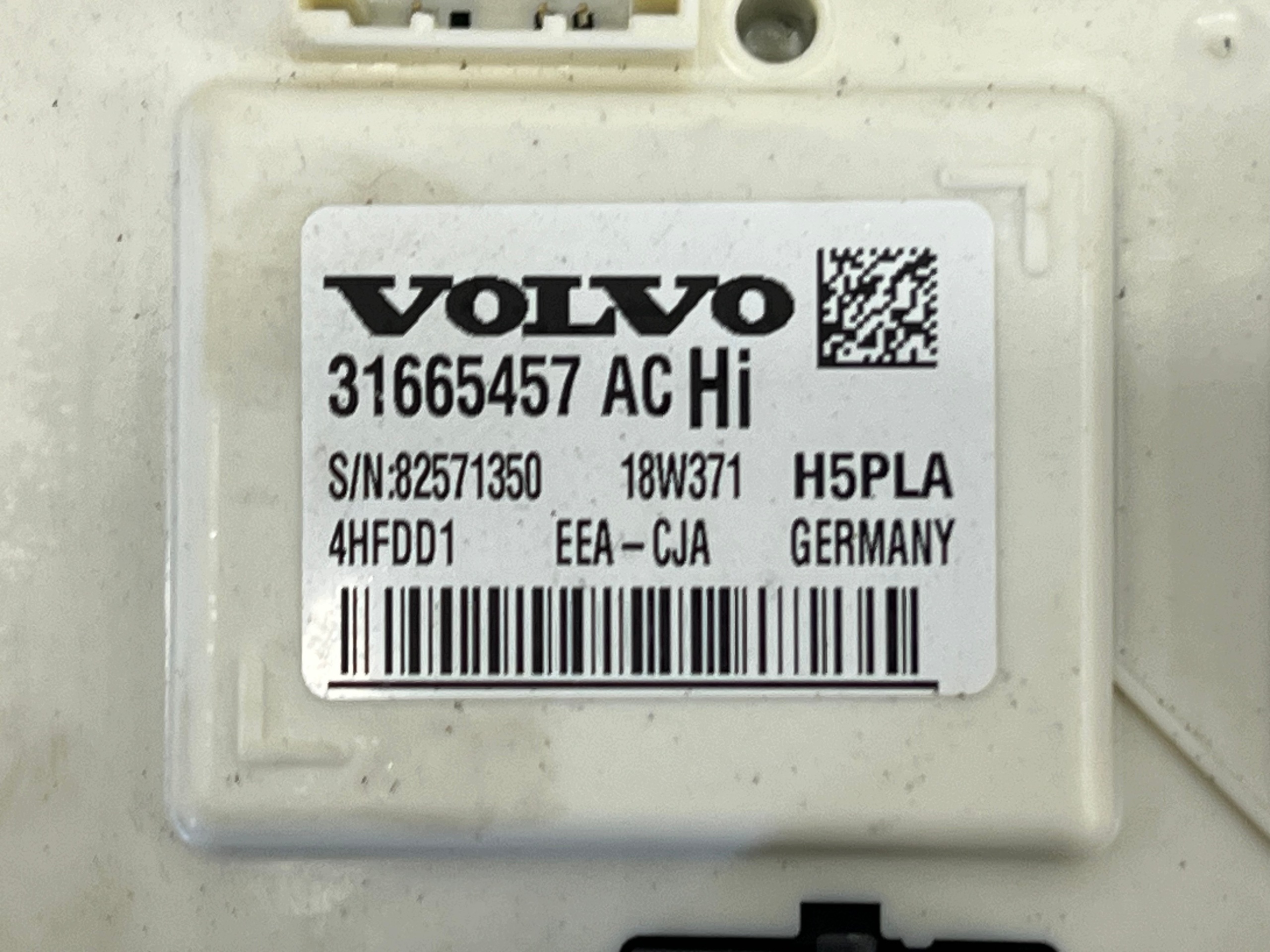 VOLVO V60 II modulo BSI KOMFORTU 31665457 18-24R