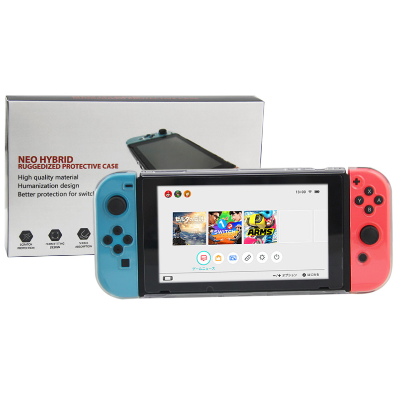 You2K Crystal case pancerz na konsolę + etui z TPU na joy-cony do Switch