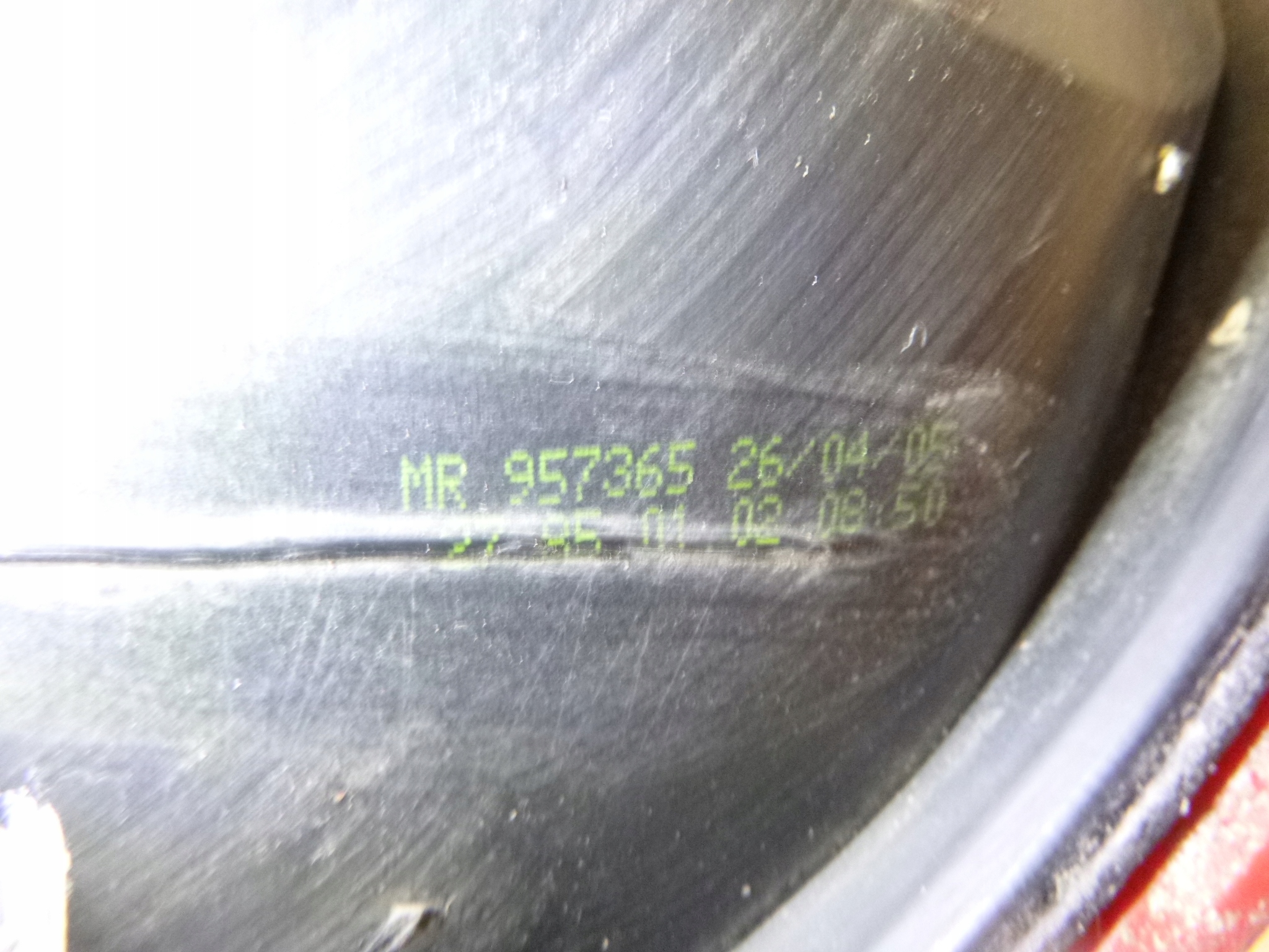 light rear left Mitsubishi Colt VI 2005r. MR957365