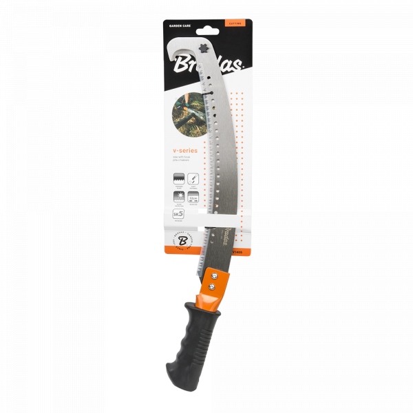 PIŁA DO GAŁĘZI Z HAKIEM OSTRZE 32CM RĘCZNA BRADAS V-SERIES STAL HARTOWANA Kod producenta 16-KT-V1405