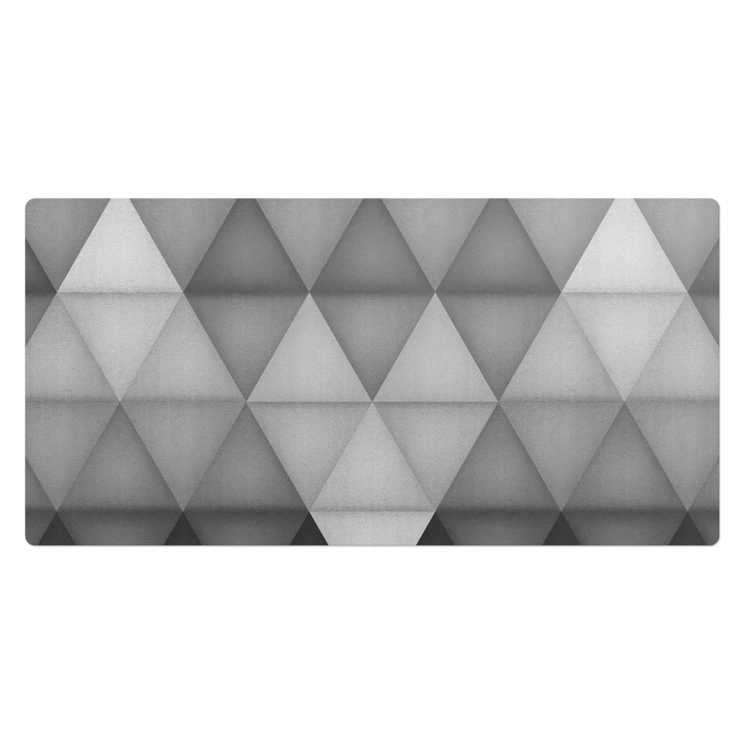 Dekorativní podložka se vzorem na psací stůl Dynamické vzory trojúhelníků 100 x 50 cm