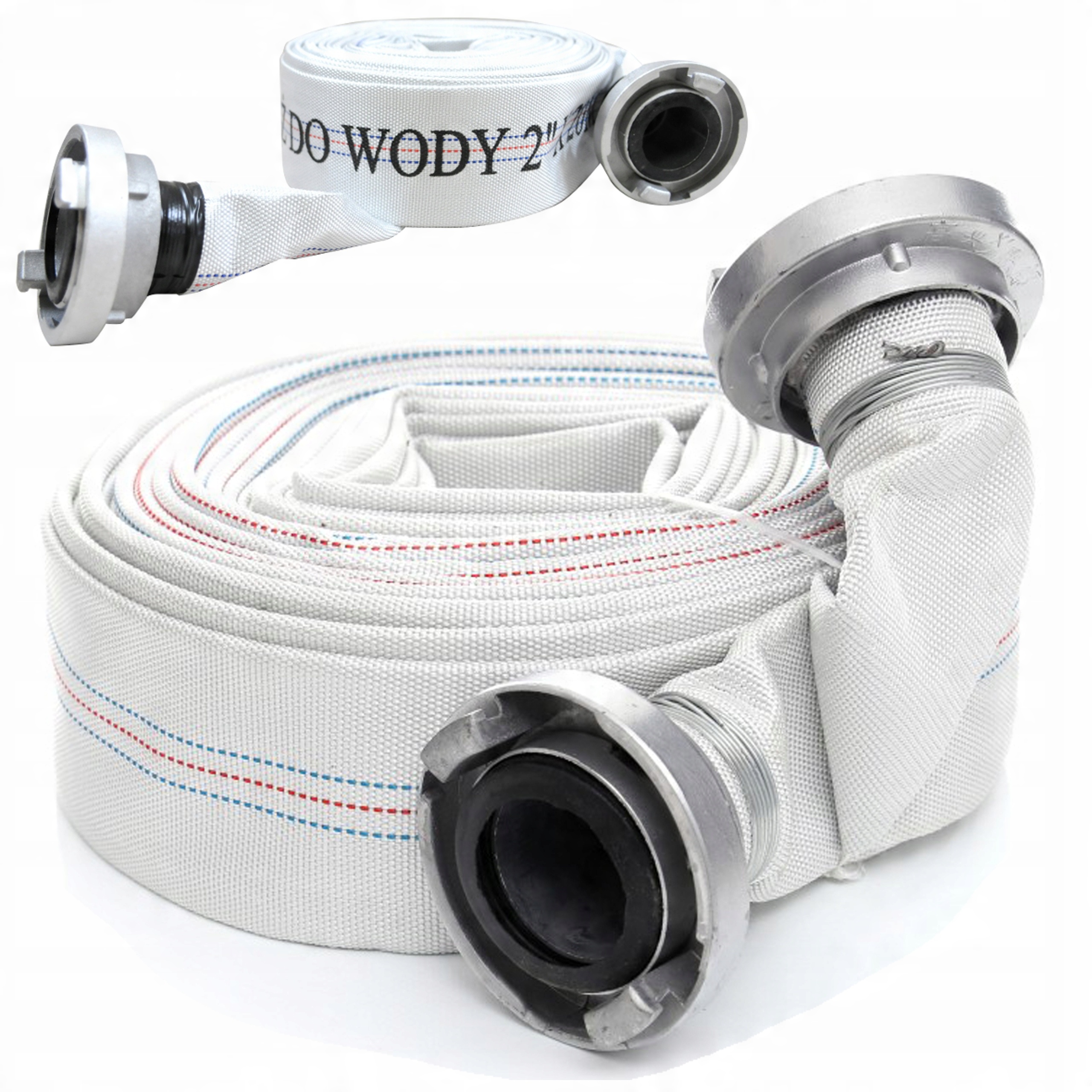 

Wąż Strażacki Gumowany Do Pompy Wody 2'' 30m Gruby