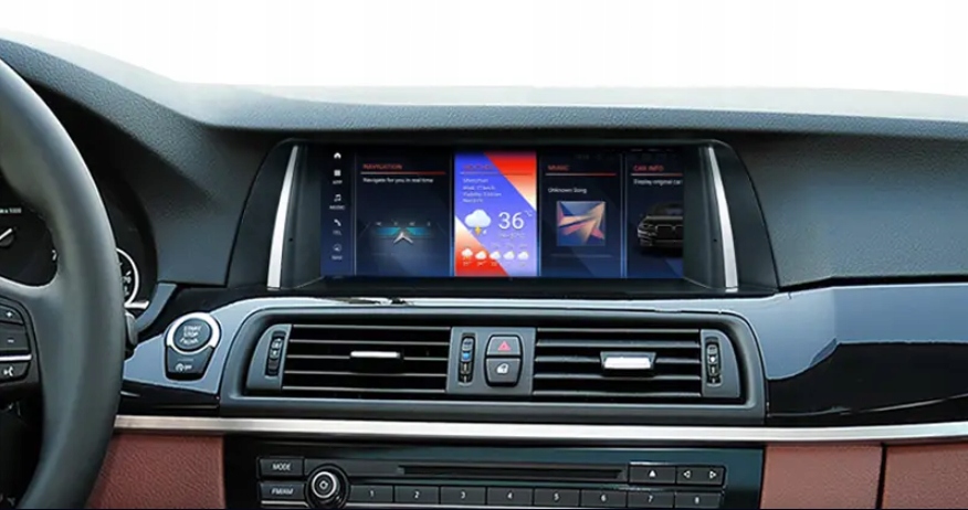 Bmw F10 F11 Android 13 8GB ram System CIC Snapdragon 665 Rádio Navigace