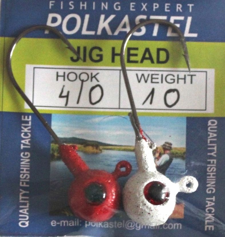 Główki Jigowe Ręcznie Malowane Hak 4/0 10gr.- OG4