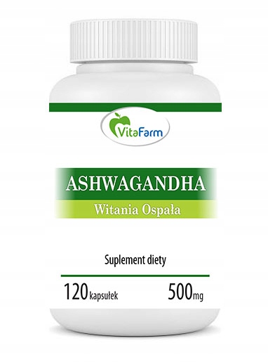 

Ashwagandha kapsułki pullulan 500mg 120szt