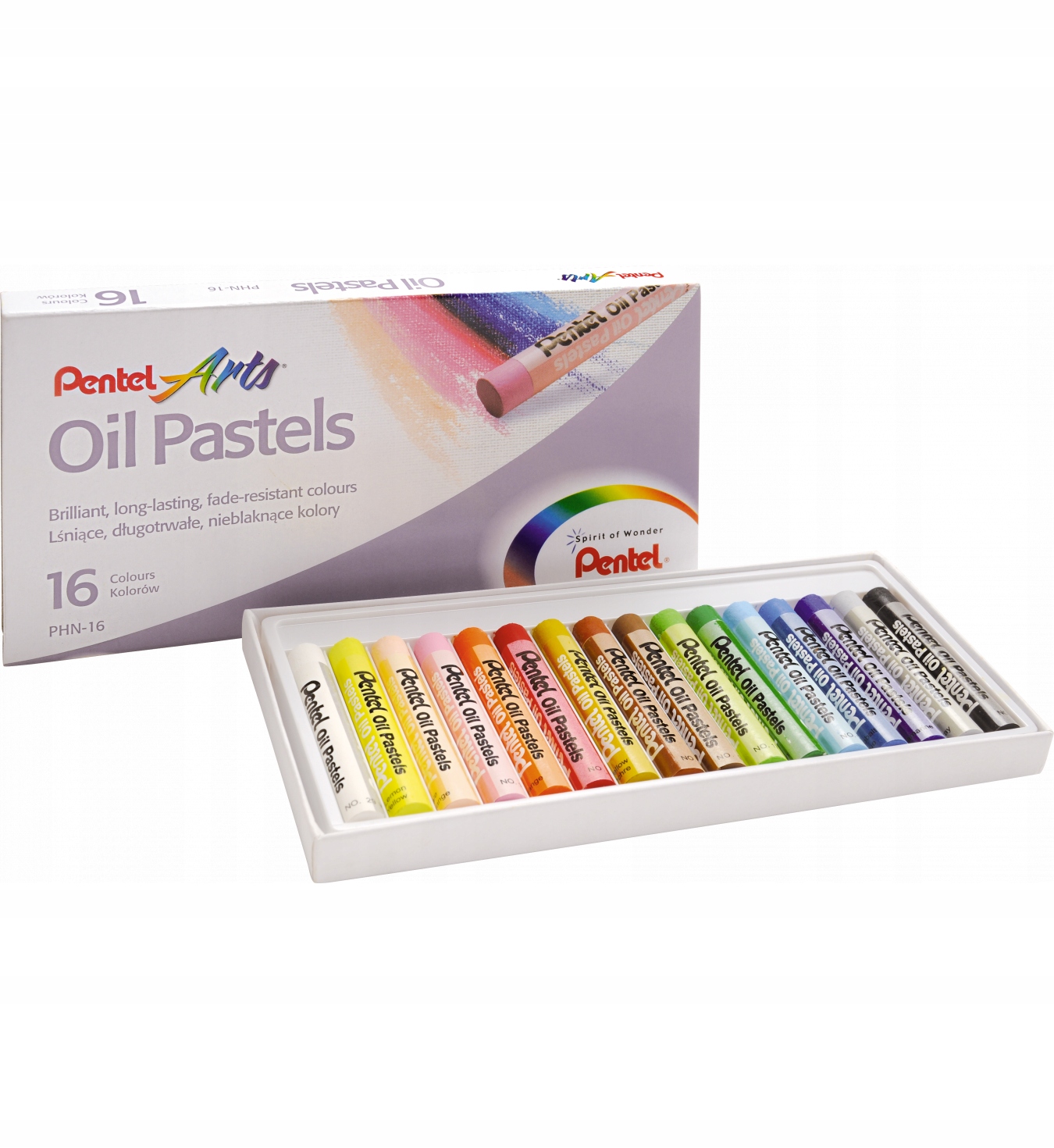 Pastele olejne 16 kol Pentel Oryginał