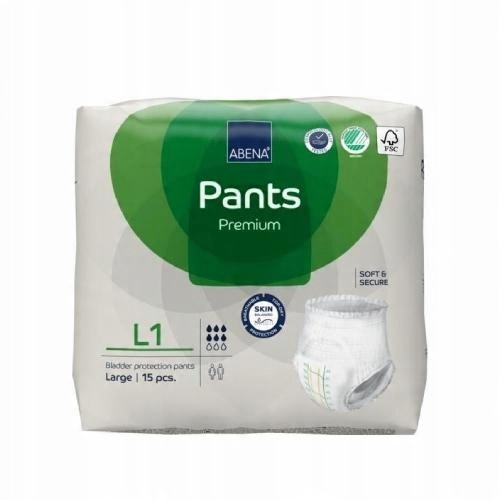 

Abena Pants Premium L1 majtki chłonne, 15szt.