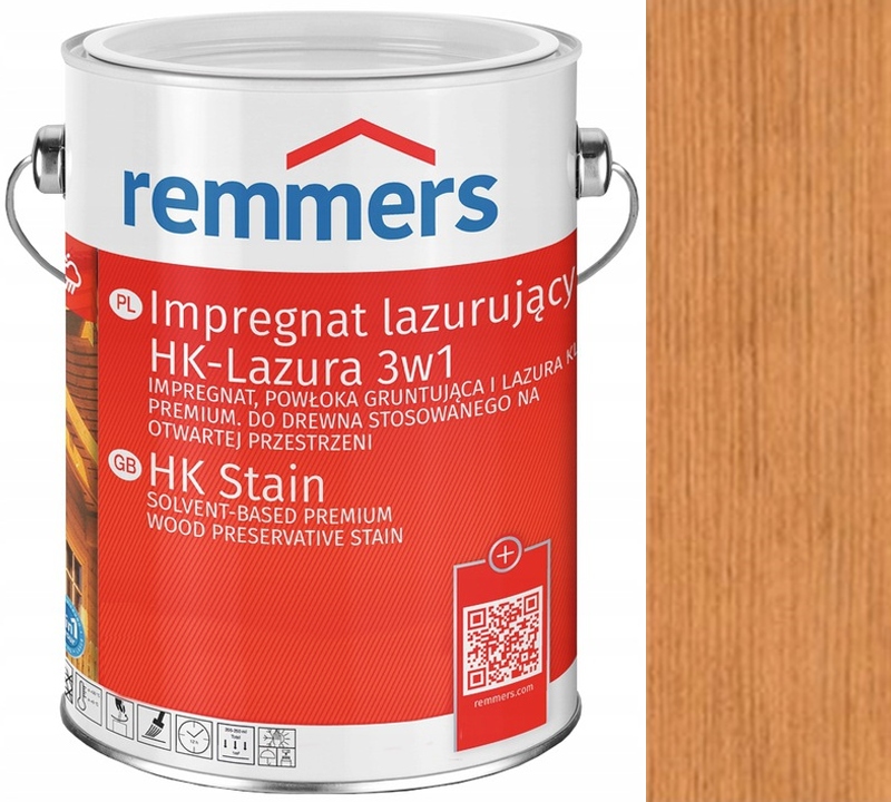 

Remmers Hk-lasur Lazura Elewacji 5L Pinia/modrzew
