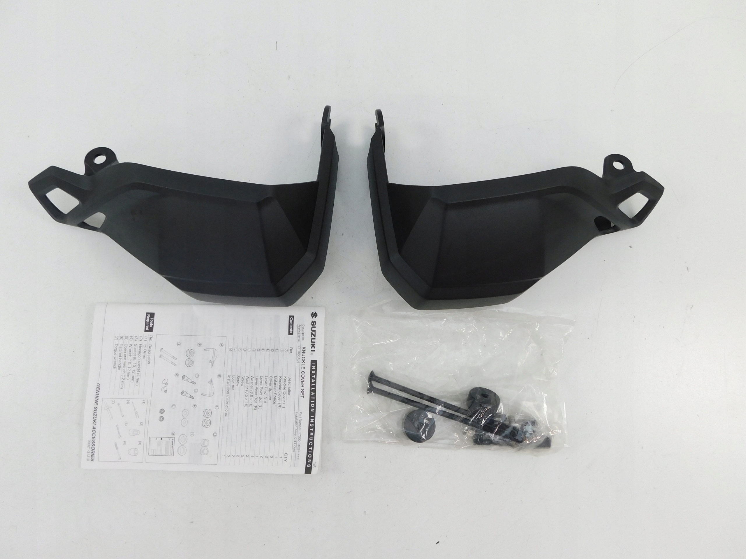 SUZUKI DL 1000 HANDBAR LEWY + PRAWY HANDBARY OSŁONY DŁONI KOMPLET