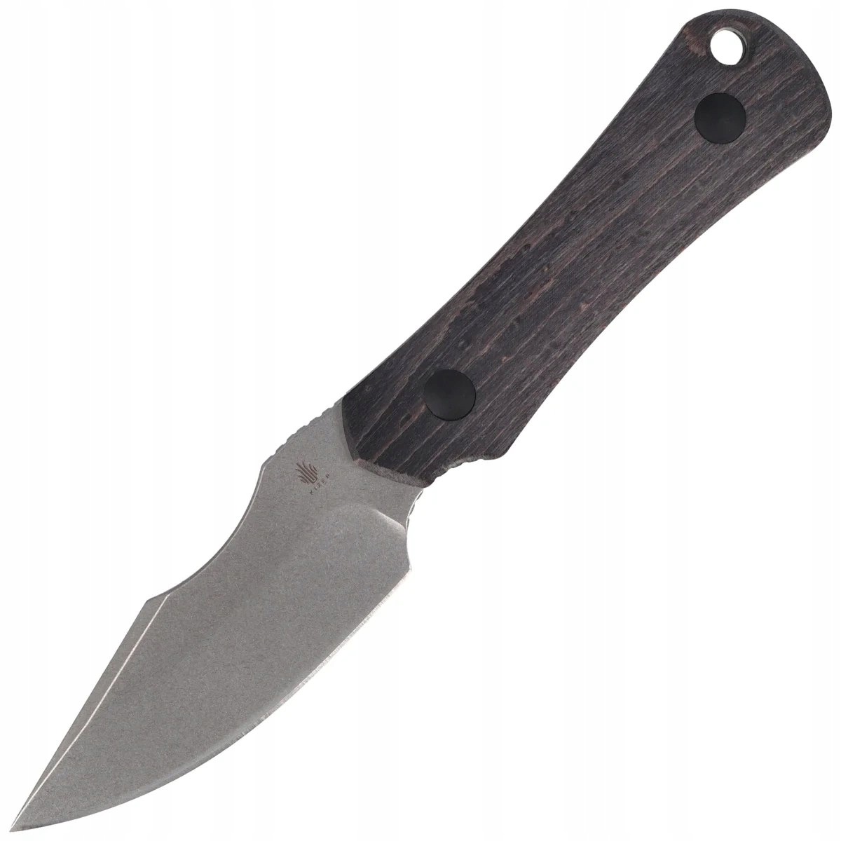 Nóż Kizer Bone Black Stabilized Wood, Stonewashed Aeb-l by (1122A4)
