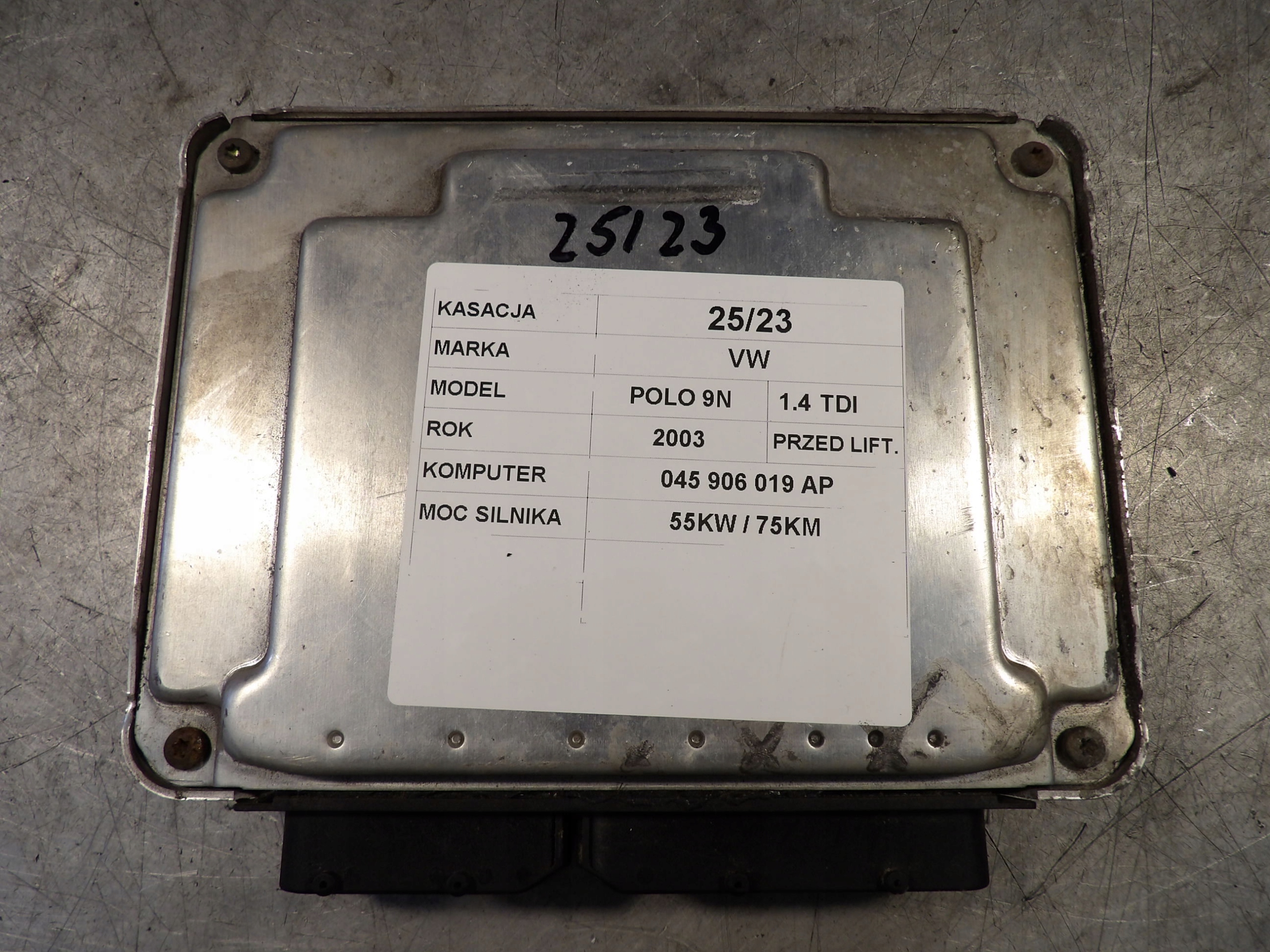 Computer VW Polo IV 9N 045906019AP 0281010865