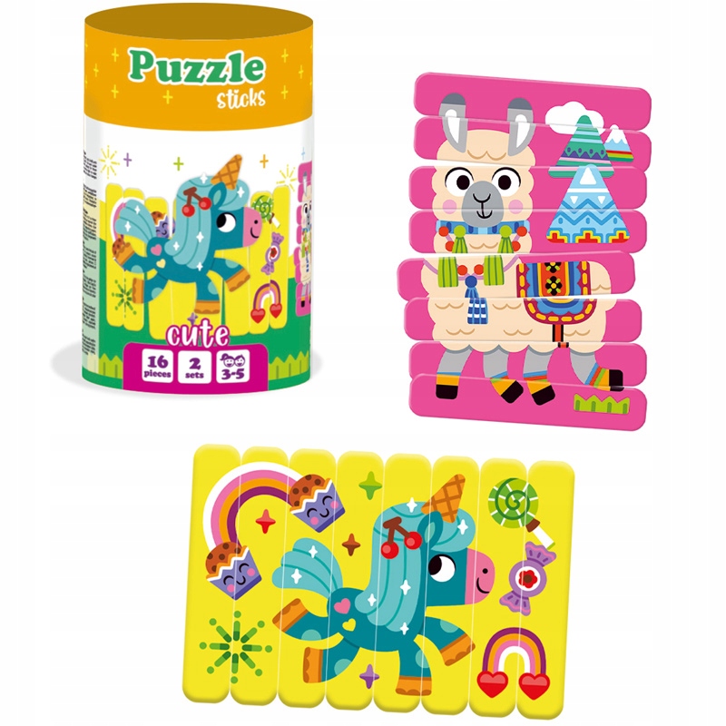 

Puzzle Patyczki Lama Jednorożec Roter Kafer