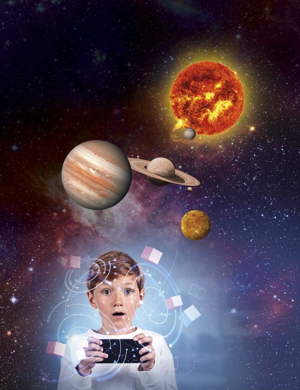 INTERAKTYWNY GLOBUS EDUGLOBUS KOSMOS CLEMENTONI 7+ Kolor Wielokolorowy