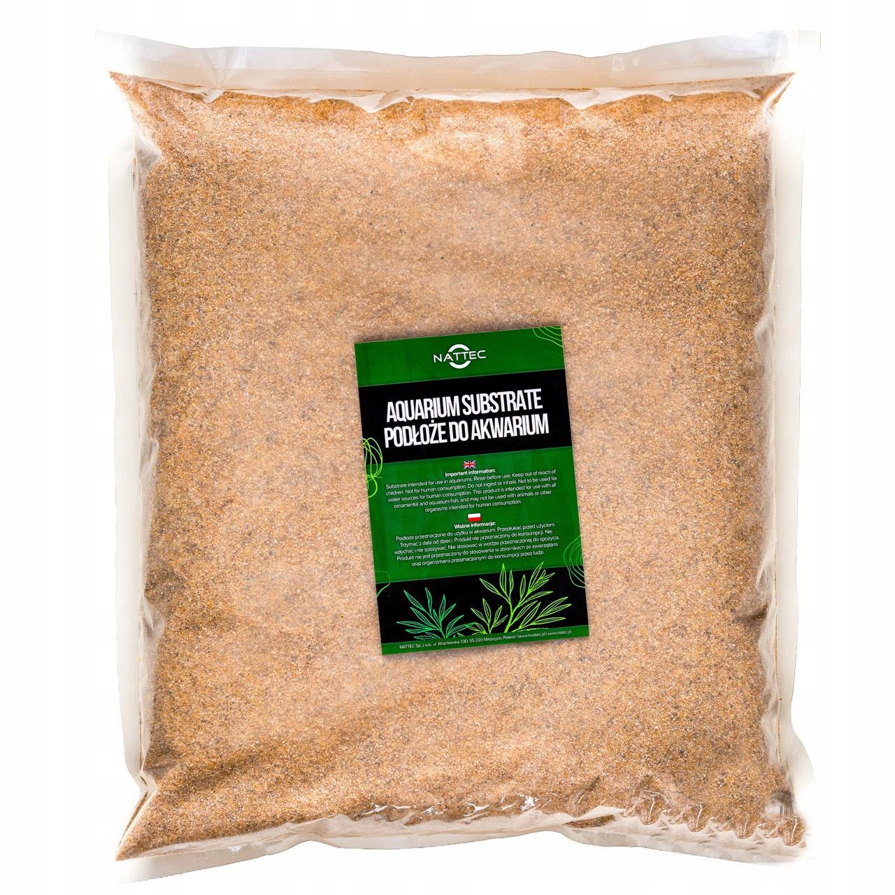 Levně Přírodní Písek Namib Dune 0,4-0,8 MM 5 Kg Substrát Pro Akvárium