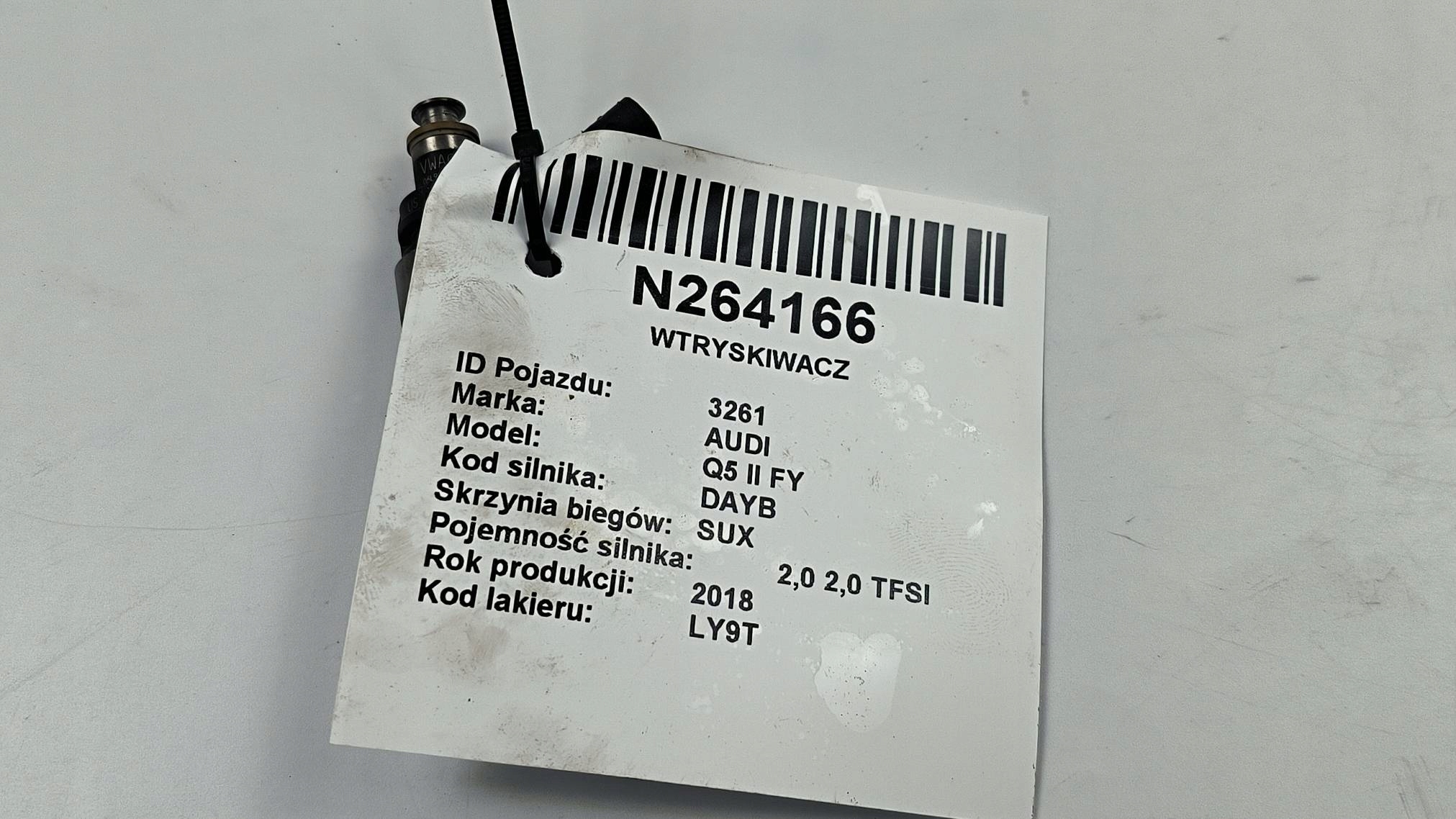 injector 06A906036G 2.0 TFSI AUDI Q5 II FY