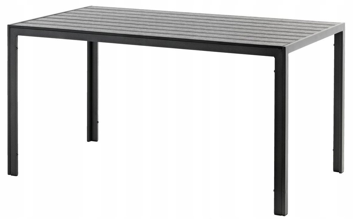 

Stół 80x140 CM Aluminiowa rama i blat Artwood