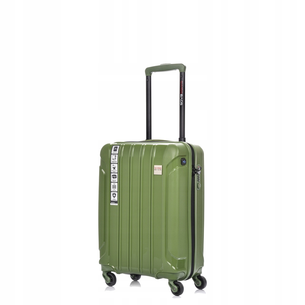 

SwissBags Walizka kabinowa kółka zamek Tsa 55 cm