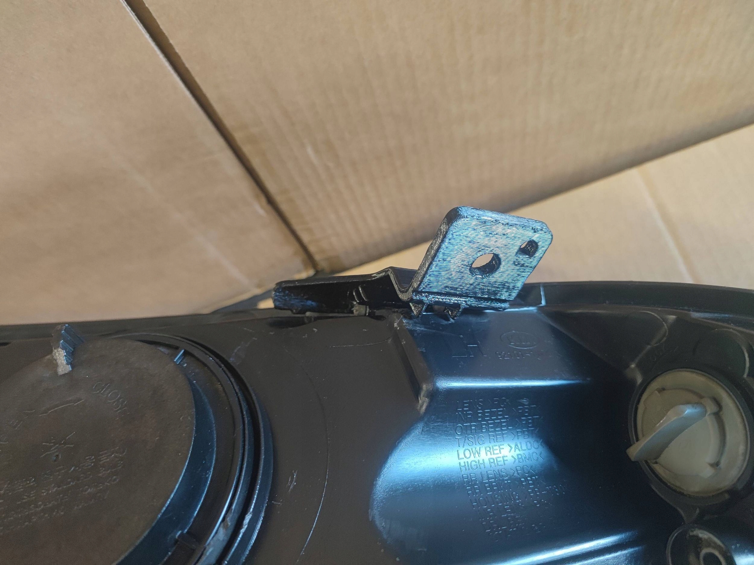 KIA RIO III light front front left lens + LED complete