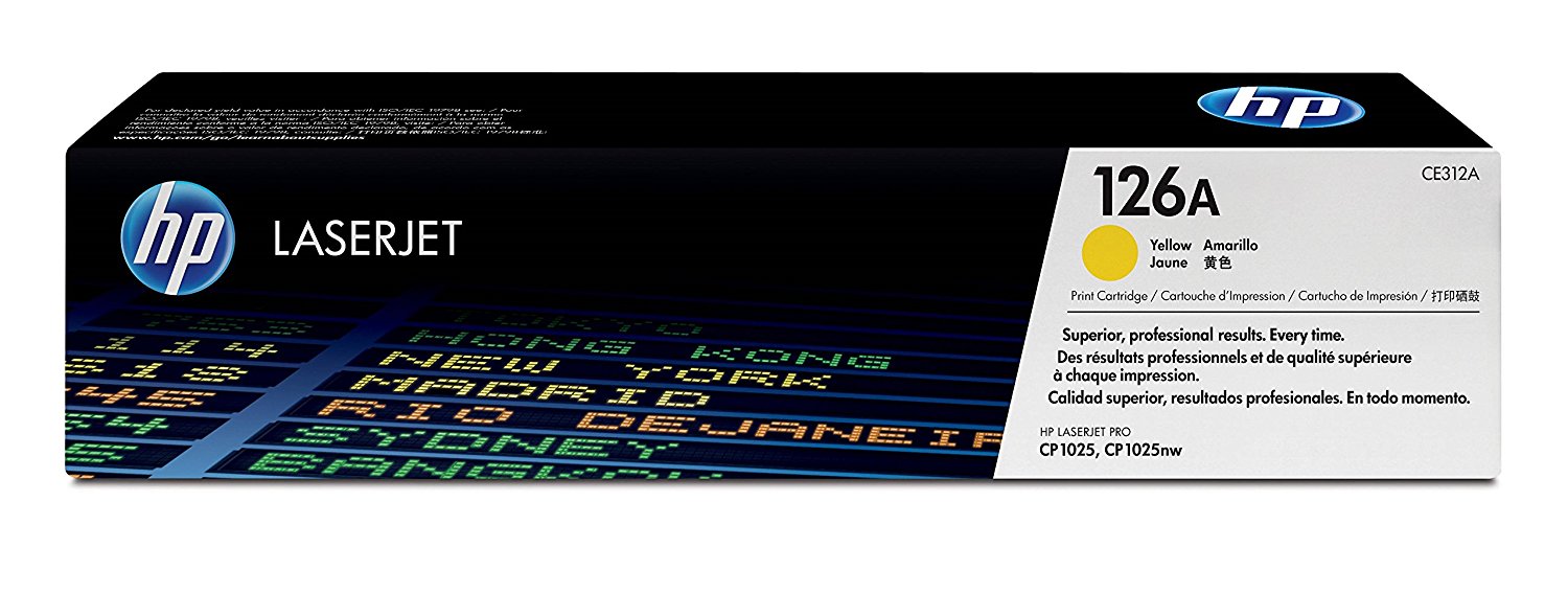 Toner Hp CE312A žltá