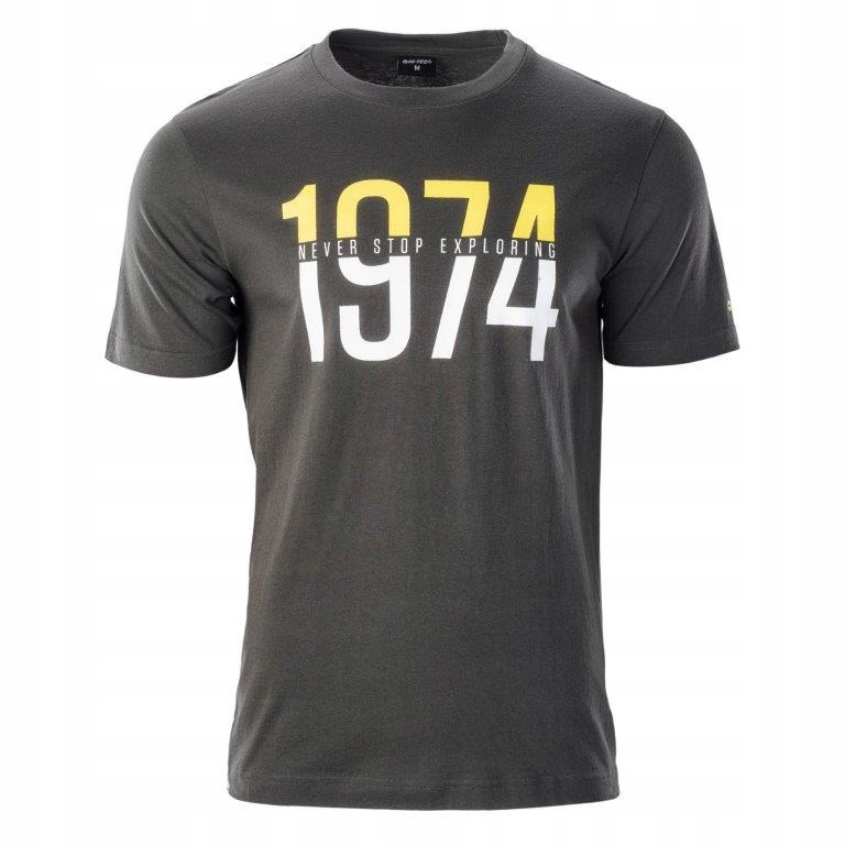 

Hi-tec Koszulka Męska T-shirt Bawełna Rolic Bk M