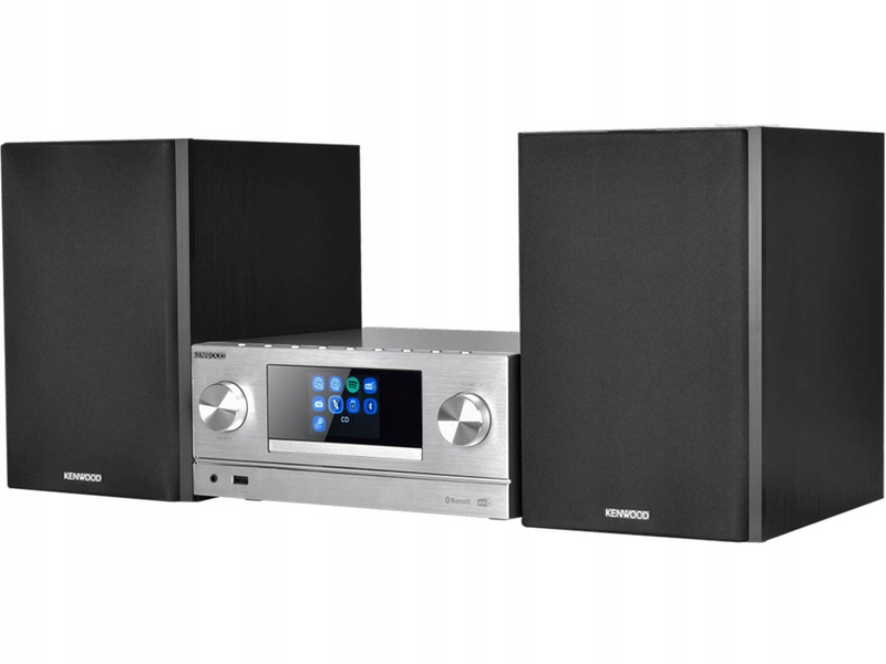 Wieża KENWOOD M-9000S-S FM DAB+ Bluetooth Srebrny