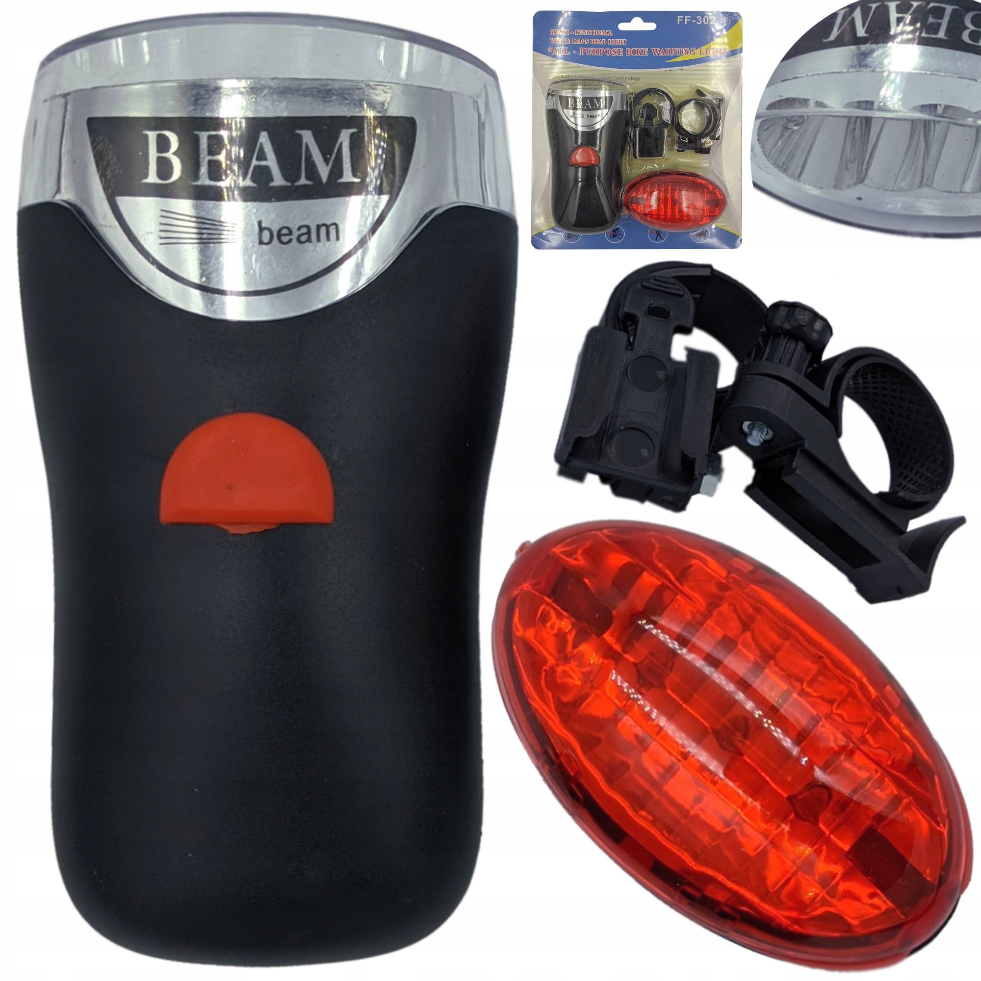 

Zestawzestaw Lampaka Lampa Led rowerowa rower przó