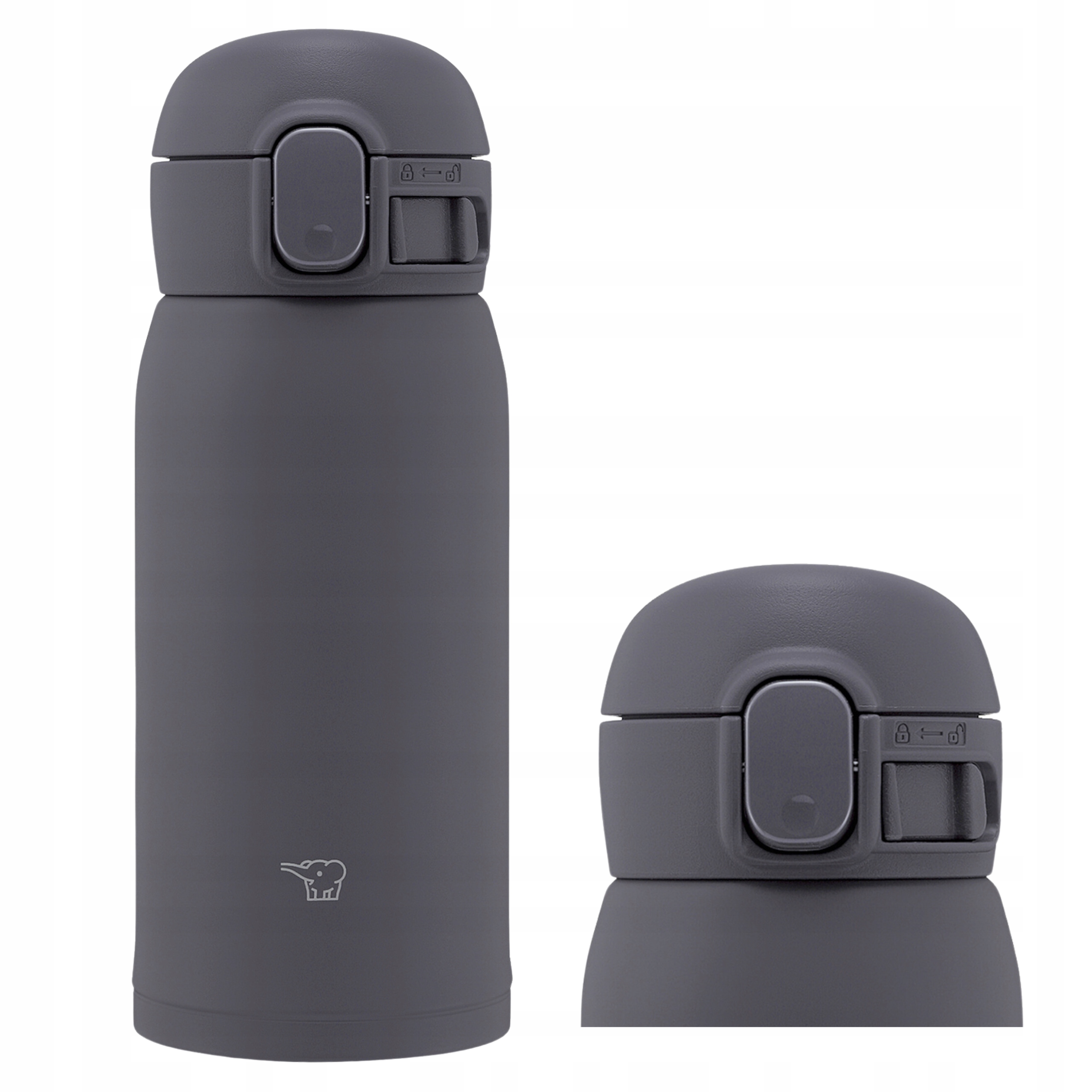 Zojirushi Termohrnek na čaj, kávu, nepropustný SM-WS36-BM 360 ml, černý