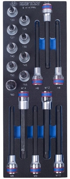

Nasadki Bit Klucz 1/2 Hex Spline Dł.torx King Tony
