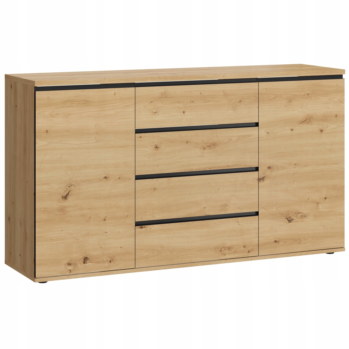 

Komoda Szafka Seville 2D4S XL Dąb Artisan Mafmeble