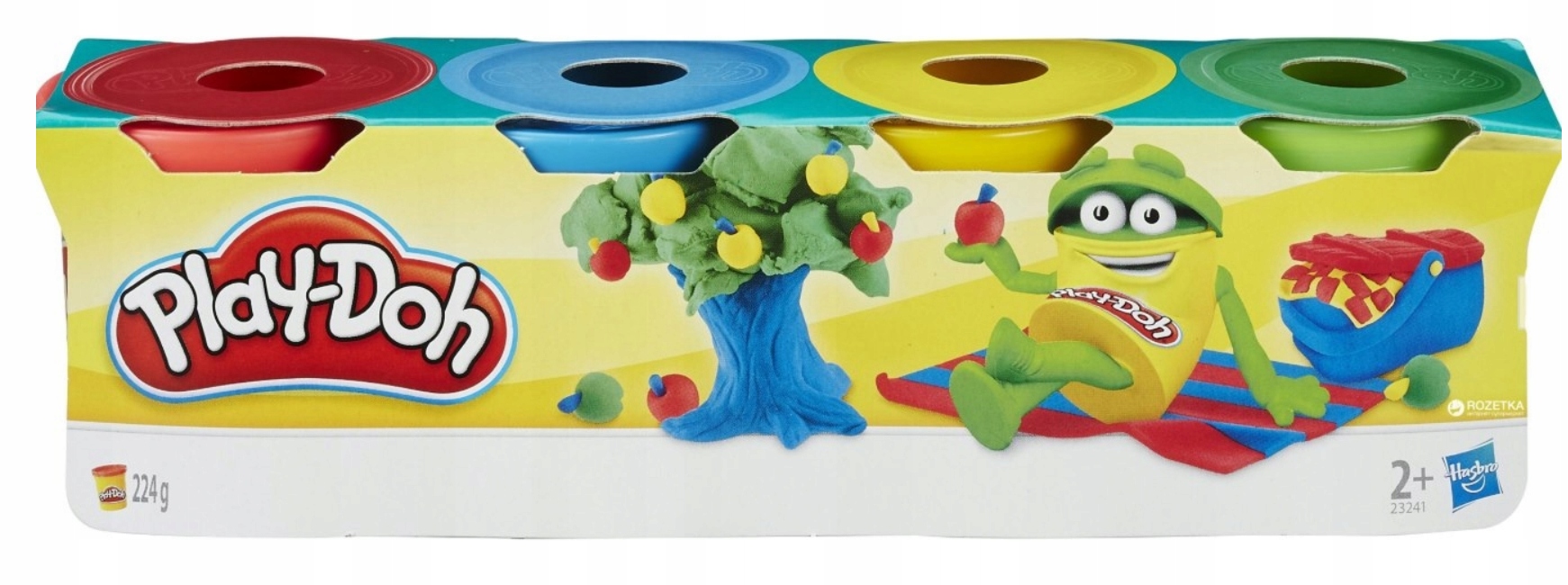 

Play-Doh Hasbro Ciastolina 4 tubki