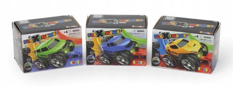 SMOBY FLEXTREME Samochodzik NIEBIESKI Auto TOR Wiek dziecka 4 lata +