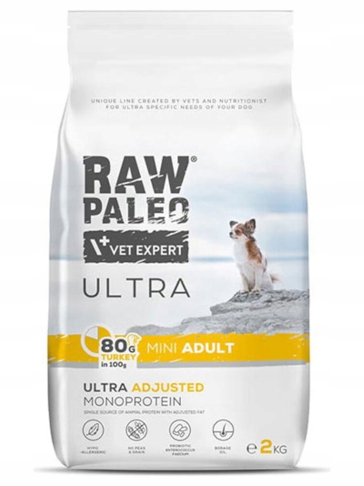 Raw Paleo Ultra Mini Adult Turkey 2kg