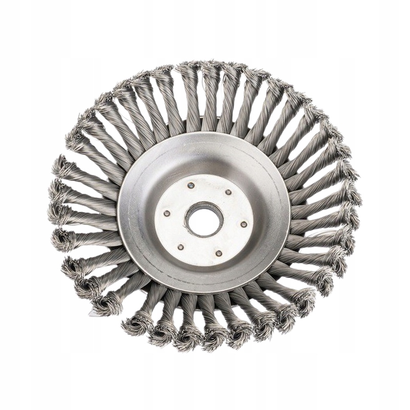 TARCZA SZCZOTKA DRUCIANA DRUCIAK DO KOSY SPALINOWEJ CHWASTÓW DRUT 15CM Marka Decortrend