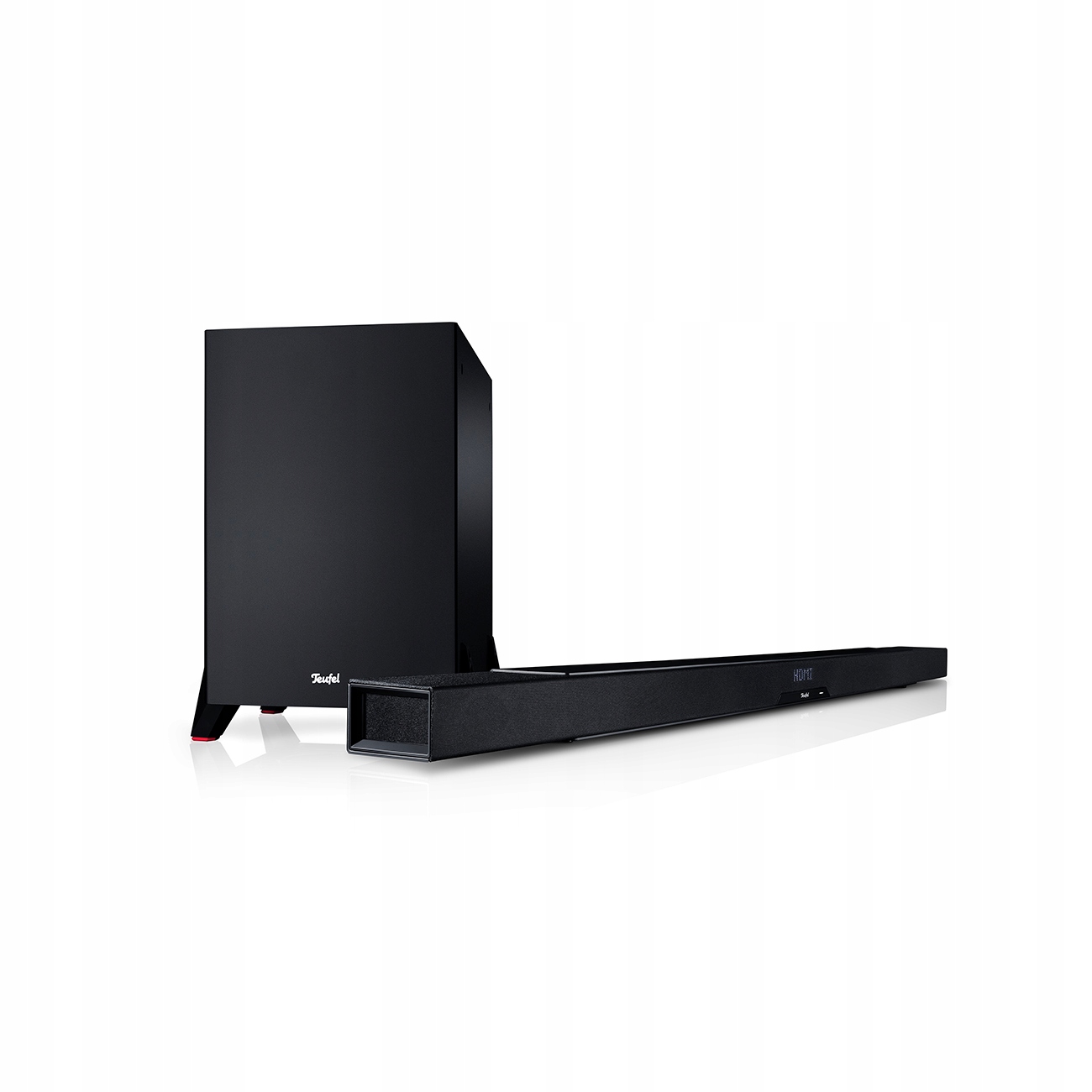 Soundbar Teufel Cinebar Lux Ambition, kino domowe, subwoofer, WiFi, czarny