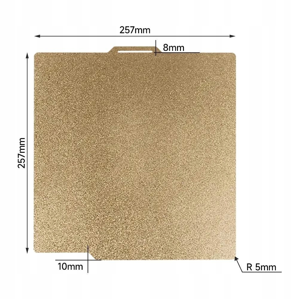 Ziflex – Deska pro Bambu Lab – Pei & Pei – 257 x 257 cm.