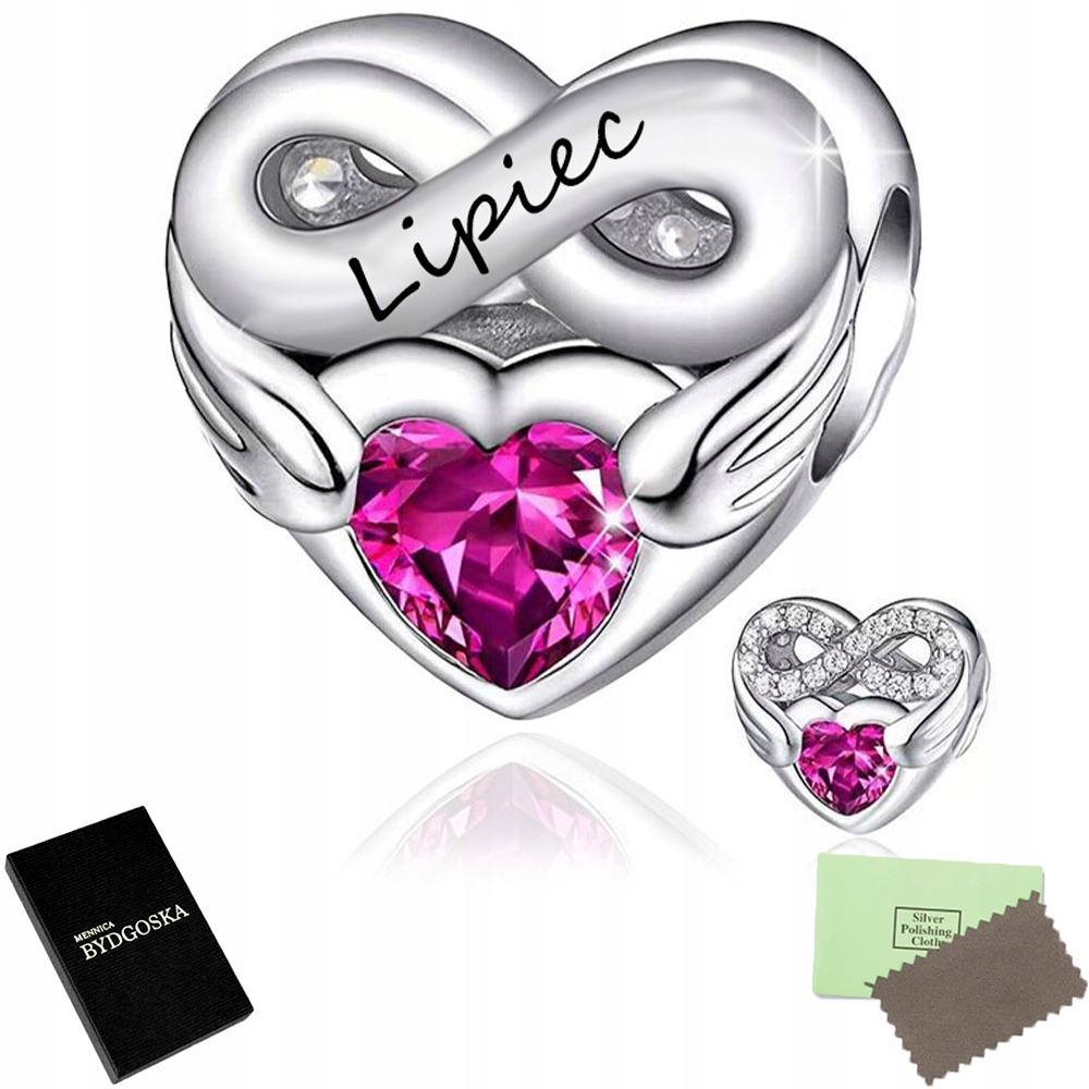 

Charms Srebro 925 Zawieszka Miesiąc Lipiec Beads