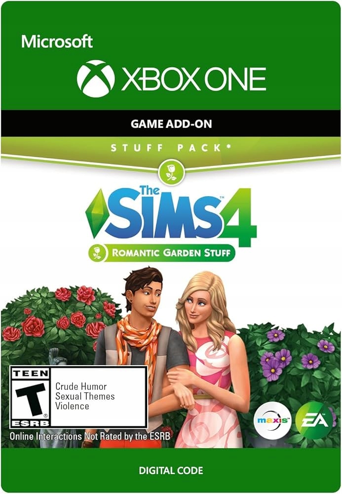 The Sims 4 Romantyczny Ogród Xbox One Series X|s DLC Klucz Bez Vpn